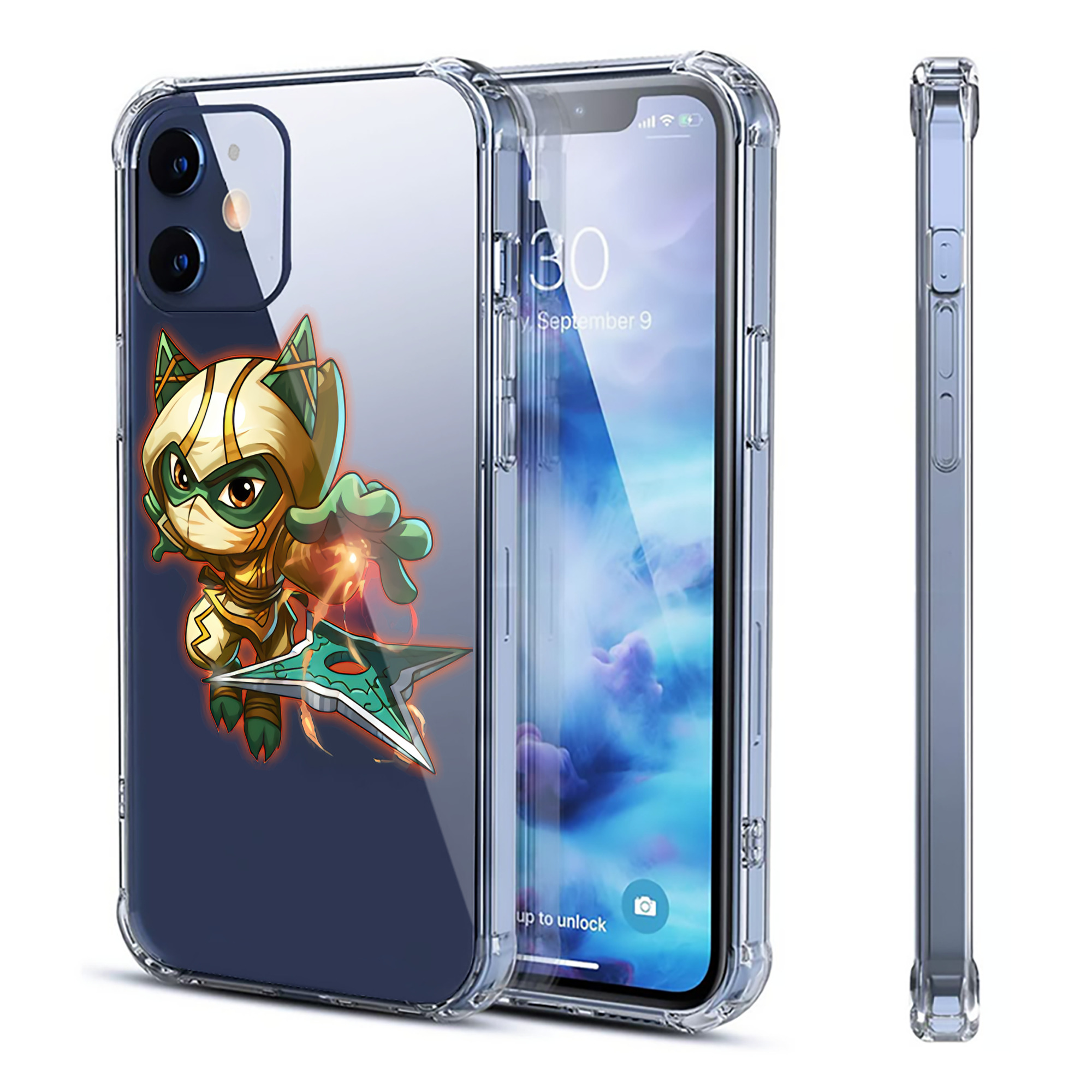 （画像用） リーグ・オブ・レジェンド League of Legends LOL 【iPhone 12シリーズ対応】透明スマホケース（クリアソフトケース）